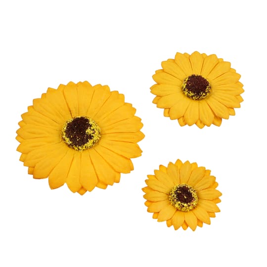 Yellow Graduation Paper Sunflowers by Recollections&#x2122;
